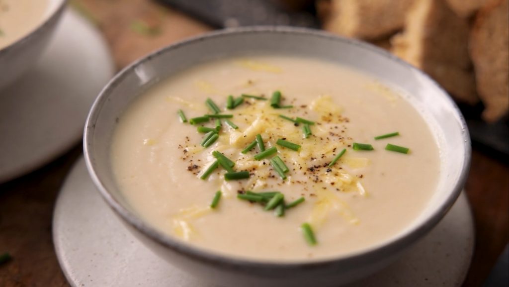 rich and creamy cauliflower soup recipe